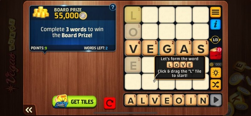 Vegas Downtown Slots &amp; Words screenshot