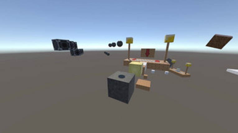 Voxel Parkour (UAT GPE338 Final Project) screenshot