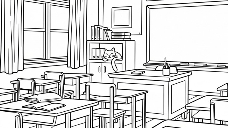 100 Cats Lost in the 19th Century Find & Color screenshot