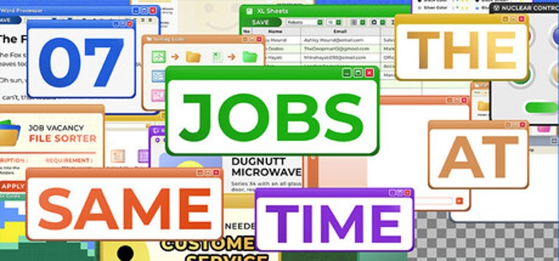 7 Jobs at the Same Time Game Cover