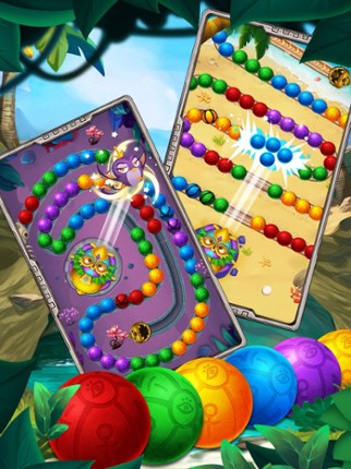 Bubble Shooter - Marble Jungle Image