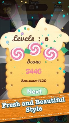 Candy Sweet Fruit Splash - Match and Pop 3 Puzzle Image
