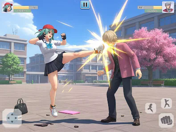 High School Fighting Game screenshot