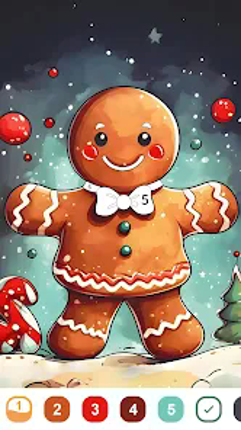 Christmas Color -Painting Book screenshot