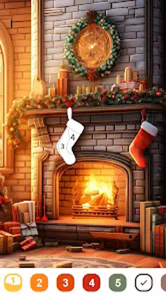 Christmas Color -Painting Book Image