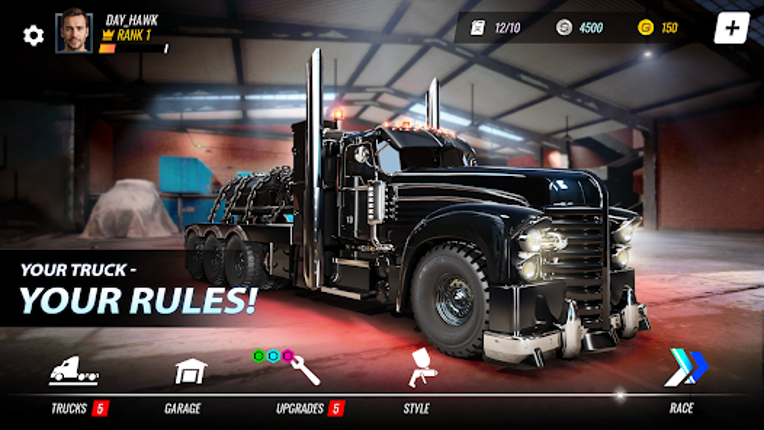 Big Rig Racing: Drag racing screenshot