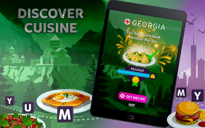 Wordelicious - Fun Word Puzzle Image