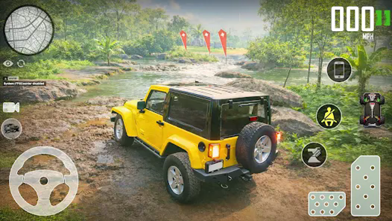 Jeep Driving 4x4 SUV Games 3D screenshot