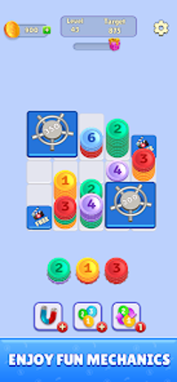 Coin Stack Puzzle screenshot