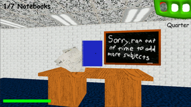 Baldi's Basics in Education and Learning Wii U Image