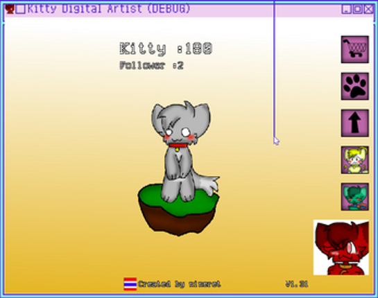 Kitty Digital Artist Image