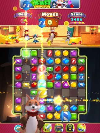 Jewel Dungeon Match 3 screenshot