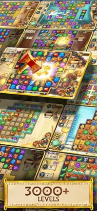 Jewels of Egypt・Match 3 Puzzle Image