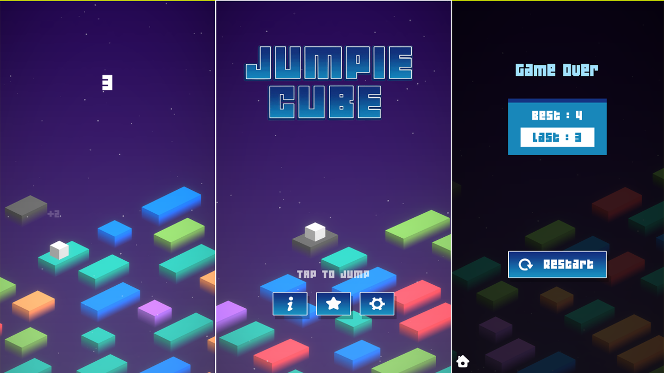Games like Jumpie Cube [Unity Game Source Code]