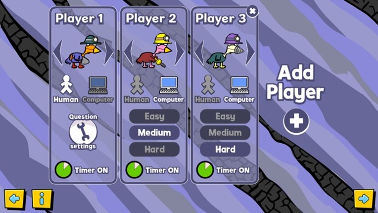 Miner Birds - Times Tables screenshot