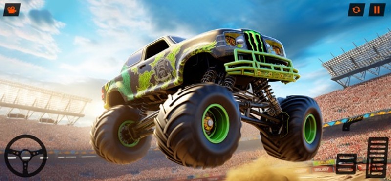 Monster Truck 4x4 Jeep Games screenshot