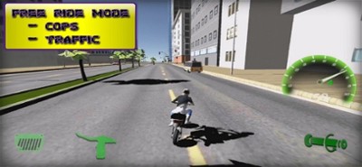 Motorbike Drag racing 3D Image