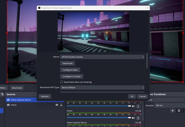 mtion studio screenshot