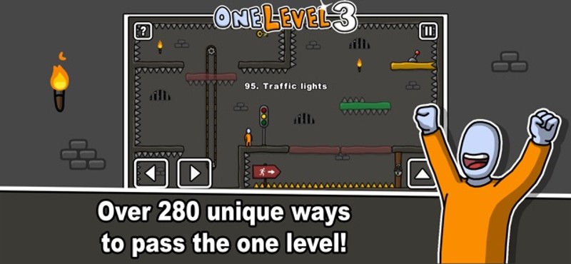 One Level 3 Stickman Jailbreak screenshot
