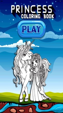 Princess Coloring Book Free For Toddler And Kids! screenshot