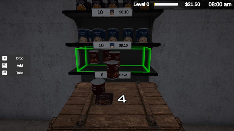 Quarantine Market Simulator screenshot