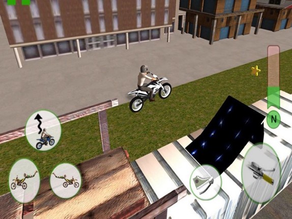 Rooftop Bike Crazy Top screenshot