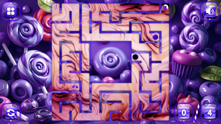 Sweetie Candy Maze: Violet Plum screenshot