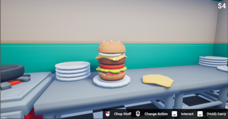 Untitled Burger Game screenshot