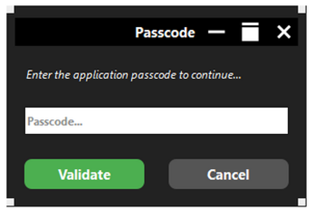 Virtual Safe Vault - Desktop Application Image