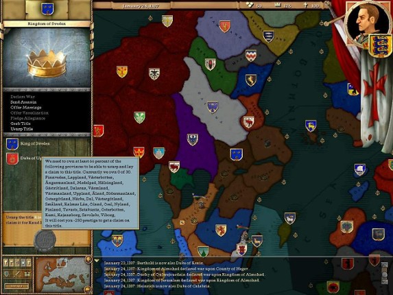 Crusader Kings screenshot