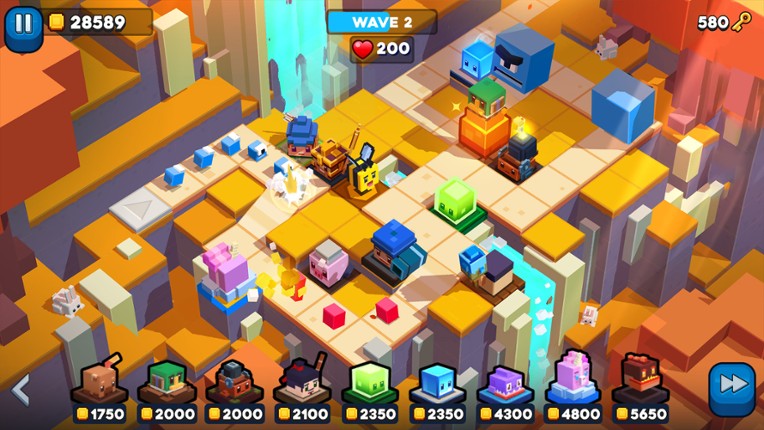 Defend The Bits TD screenshot