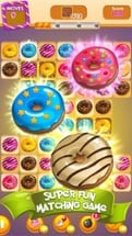 Donut Dazzle Dash - Match 3 Sweet Cookie Mania Image