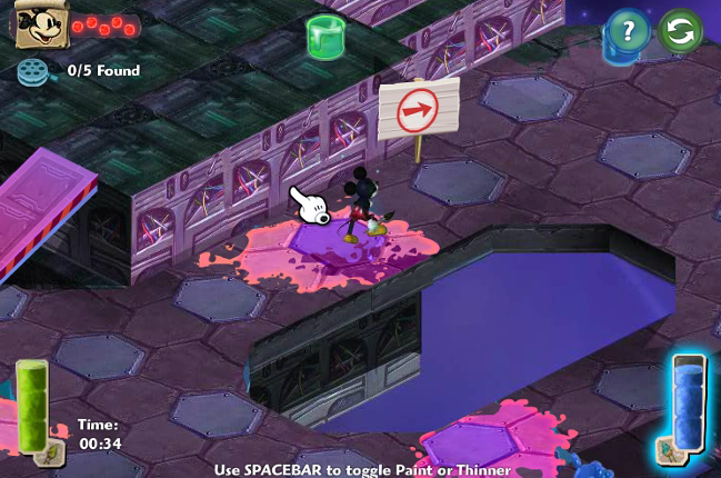 Epic Mickey: Path Painter screenshot