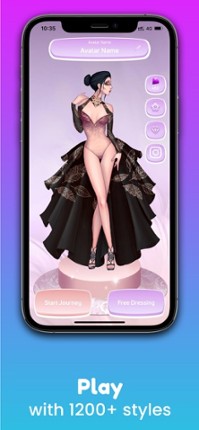 Fashion Girl Dress Up:LeilaAnn screenshot