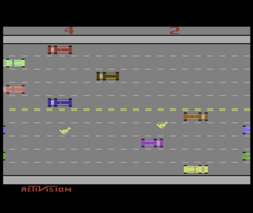 Freeway (C64) screenshot
