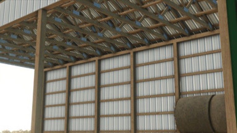 FS25 25x45 Hay Shed screenshot
