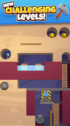 Mine Rescue 2 Gold Mining Game screenshot