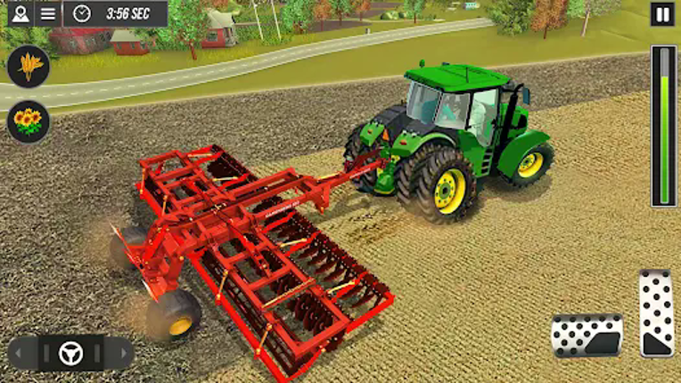 Bauernhof Traktor Fahrspiele screenshot