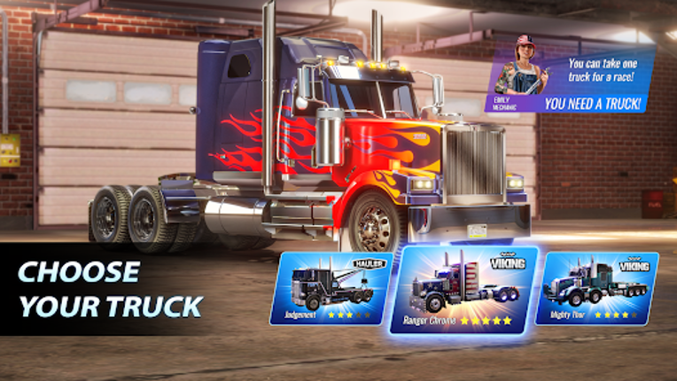 Big Rig Racing: Drag racing screenshot