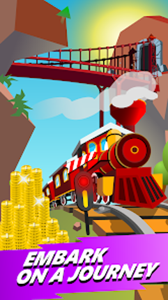 Train Merger Idle Train Tycoon screenshot