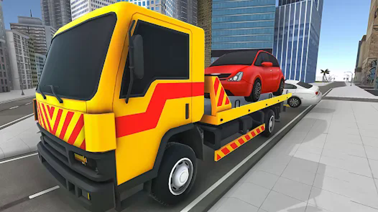 Tow Truck Driving Simulator 3D screenshot