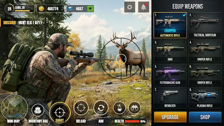 Wild Animal Sniper Shooting 3D screenshot