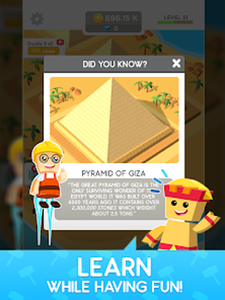 Idle Landmark - Builder Game screenshot