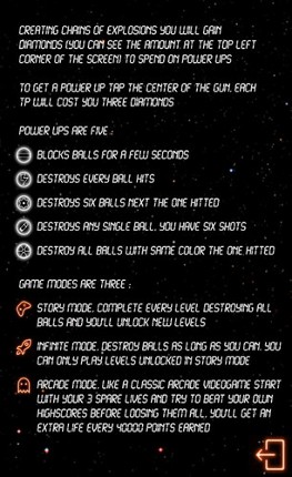 Neon Marble : Space Rush screenshot