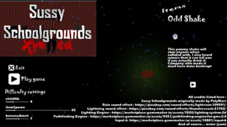 Sussy Schoolgrounds: Expelled screenshot