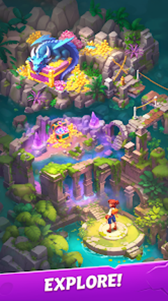 Merge Adventure: Travel Games Image