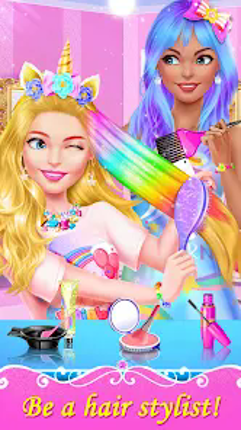 Hair Nail Salon: Makeup Games screenshot