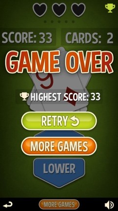 Higher Lower - Hi Low screenshot