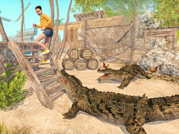 Hungry Crocodile Simulator screenshot