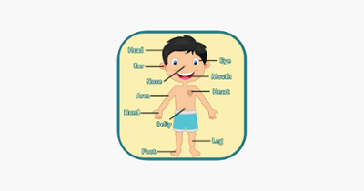 Learning Human Body Parts - Baby Learning Body Parts Image